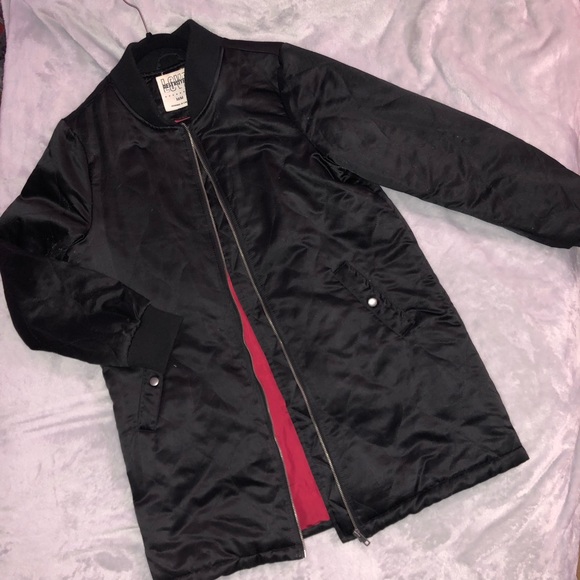 Long bomber jacket - Picture 1 of 3